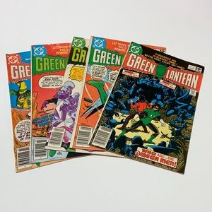 Green Lantern #137, 138, 139, 140, 141 (1981)